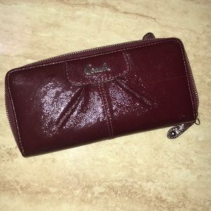 Burgundy Coach Wallet